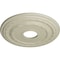 Ekena Millwork Dublin Ceiling Medallion (Fits Canopies up to 8 1/4"), 15 3/8"OD x 3 5/8"ID x 1"P, Clear Yellow CM15DUCYF - alternate 3
